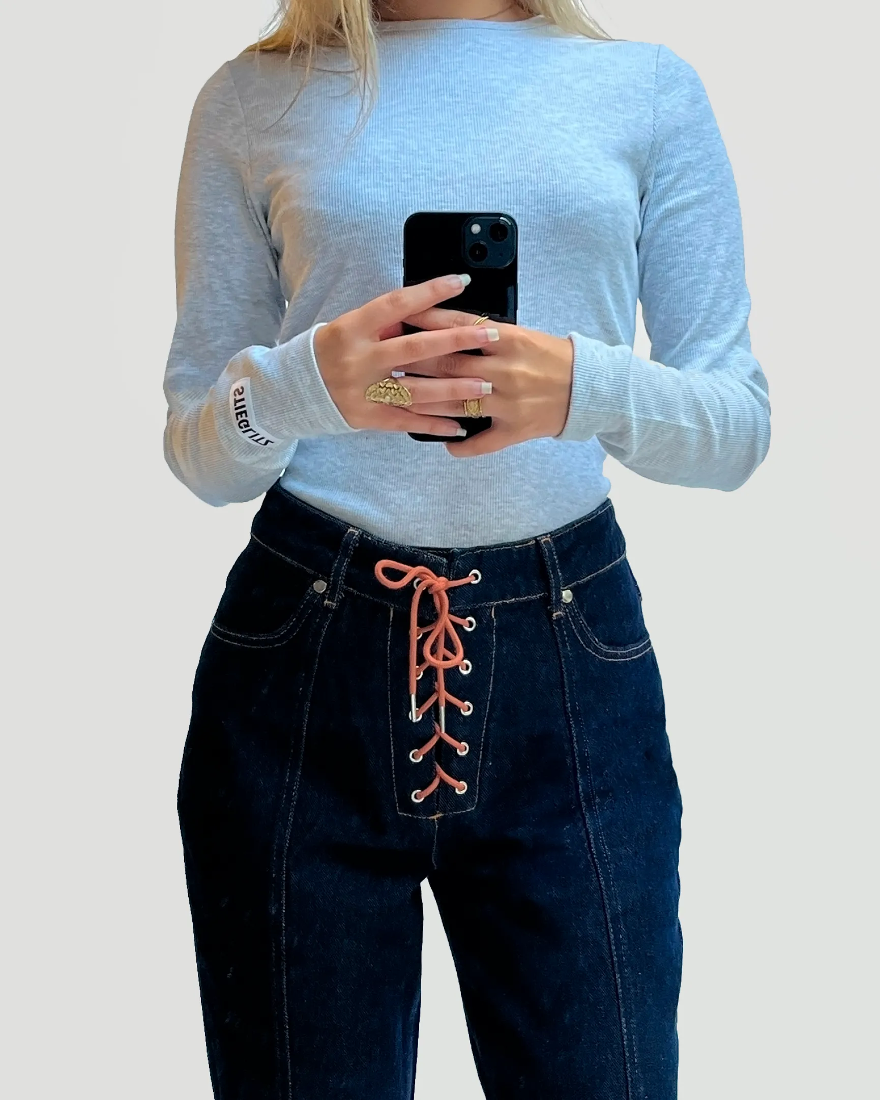 Dara Flared Jeans | Denim Blue