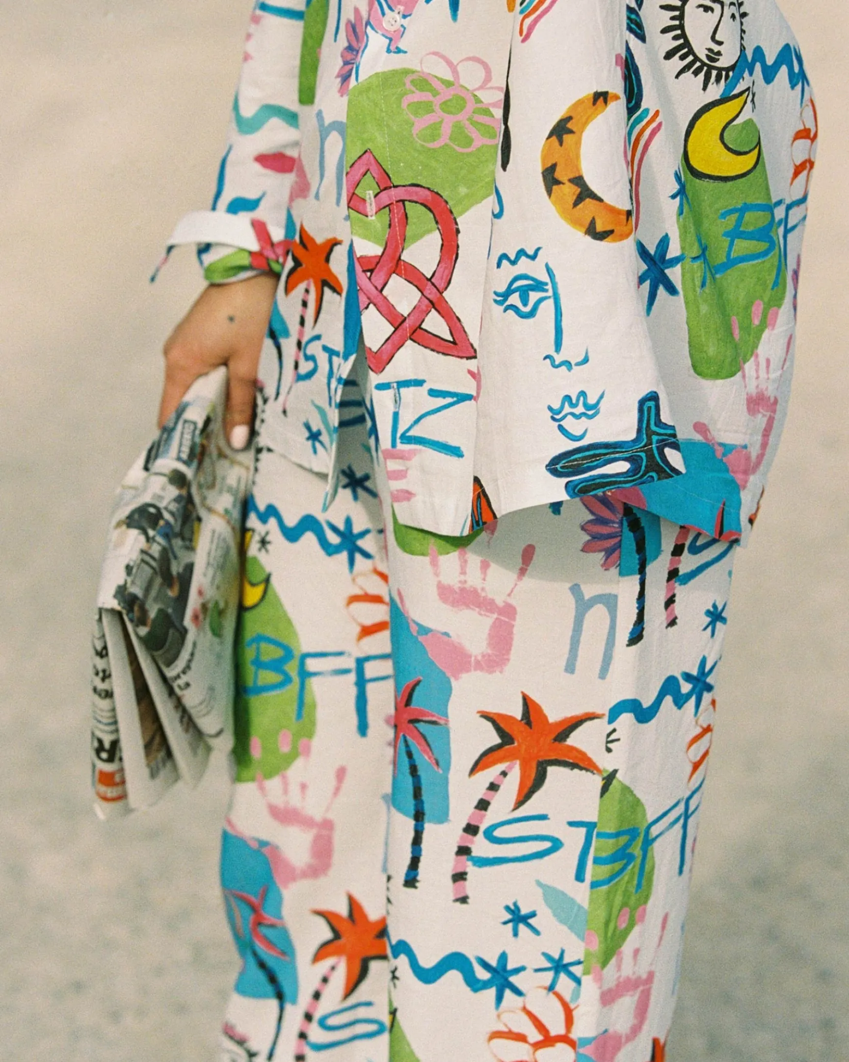 Friends Linnen Palazzo | White