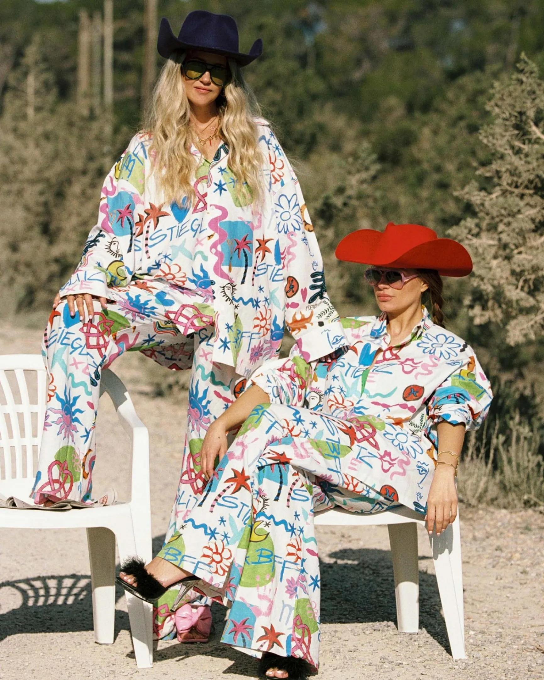 Friends Linnen Palazzo | White