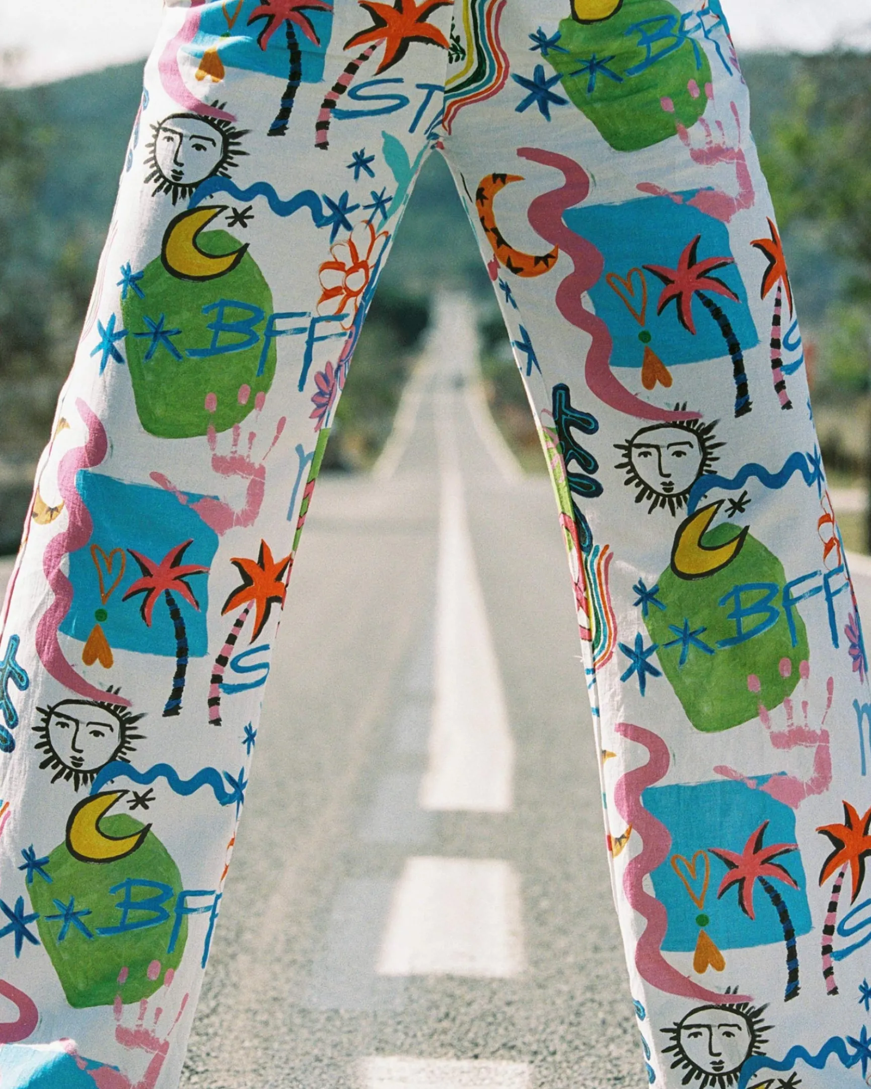 Friends Linnen Palazzo | White